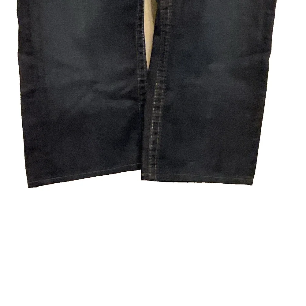 True Religion‎ Ricky Jeans Mens Seat 34 Big T Thick Stitch Blue